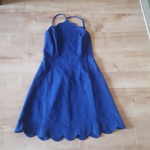 NWT. Royal Blue Lulu's Dress (4/6)